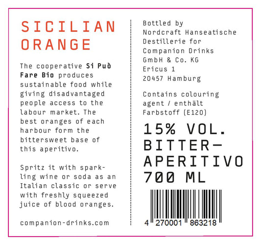 COMPANION Sicilian Orange